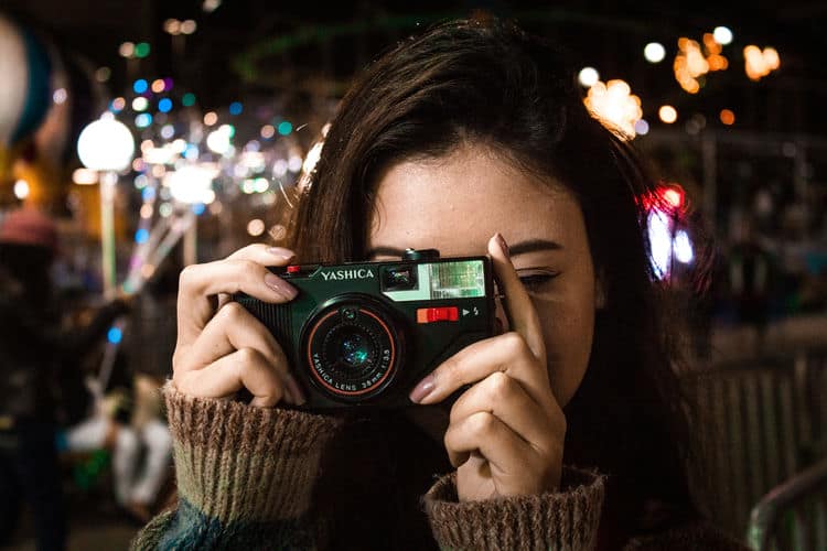 built-in flash in camera